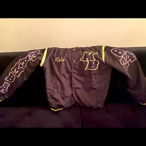 Kobe Bryant custom jacket!!🔥🔥🔥#blackmamba